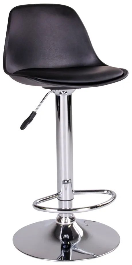 Черни въртящи се бар столове в комплект от 2 броя 82 cm Trondheim - House Nordic