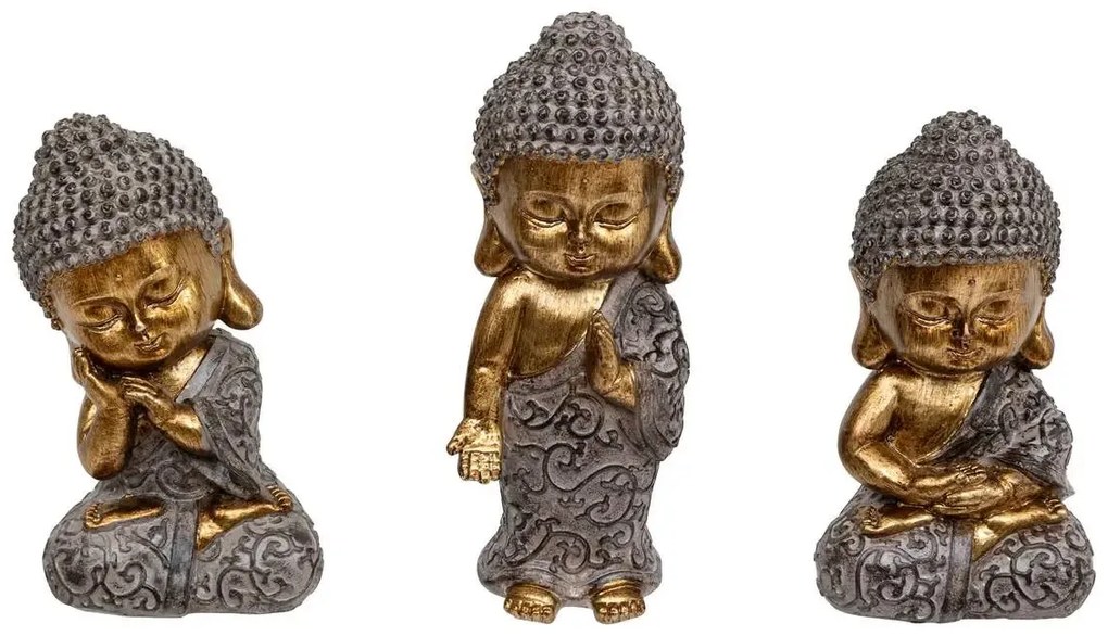 Декоративна фигура atmosphera Lee, Смола, 14 cm, Асорти