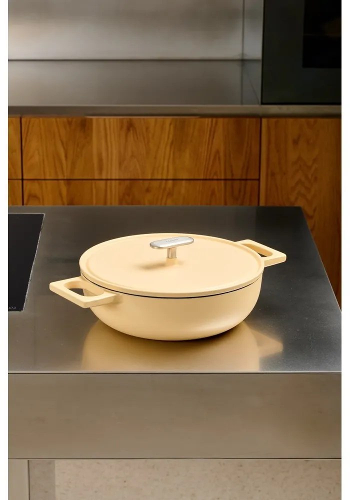 Тиган с капак от излято желязо ø 26 cm tegame Mattia 3.0 – FABINI