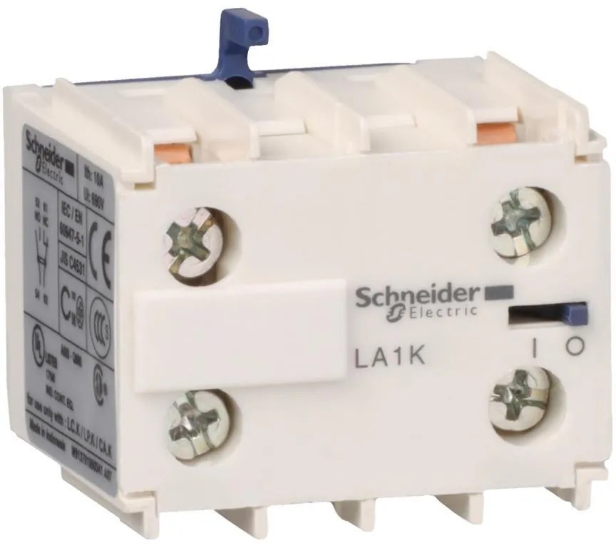 SE Блок помощни контакти TeSys K 1NO-1NC винтови клеми  - LA1KN11