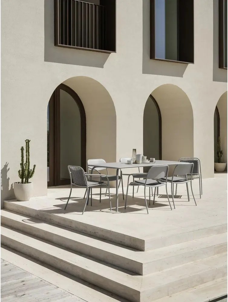 Метална градинска маса за хранене 90x180 cm Yua – Blomus