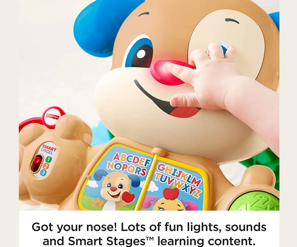 Музикална проходилка кученце на български език Fisher Price Smart Stages