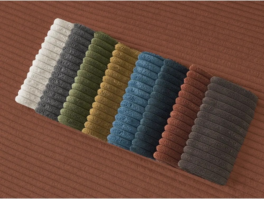 Оранжево кресло от рипсено кадифе Giorgia – Bobochic Paris