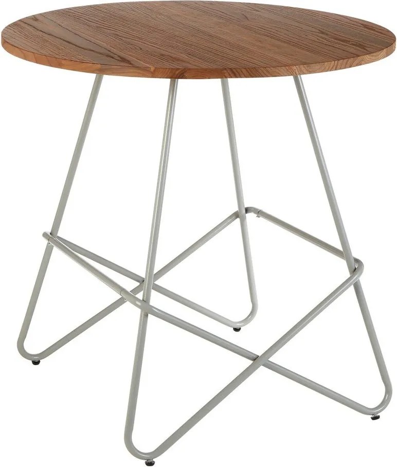 Кръгла трапезна маса от масивен бряст ø 80 cm District – Premier Housewares