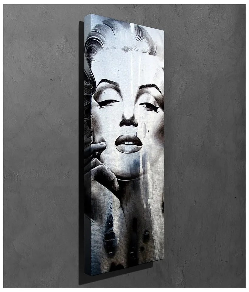Стенопис върху платно Мерилин, 30 x 80 cm - Wallity