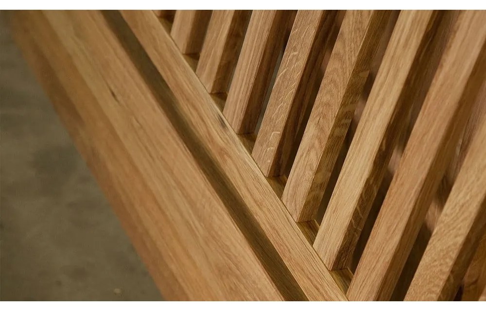 Дъбово двойно легло 160x200 cm Odys - The Beds