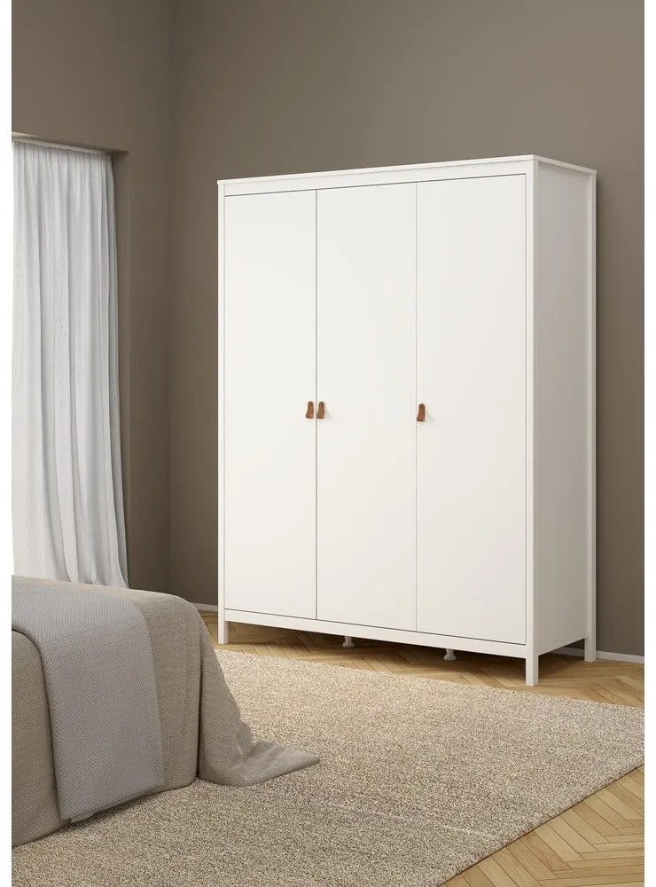 Бял гардероб 150x199 cm Madrid – Tvilum