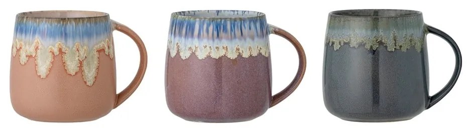 Глинени чаши в комплект 3 бр. 460 ml Cloe – Bloomingville