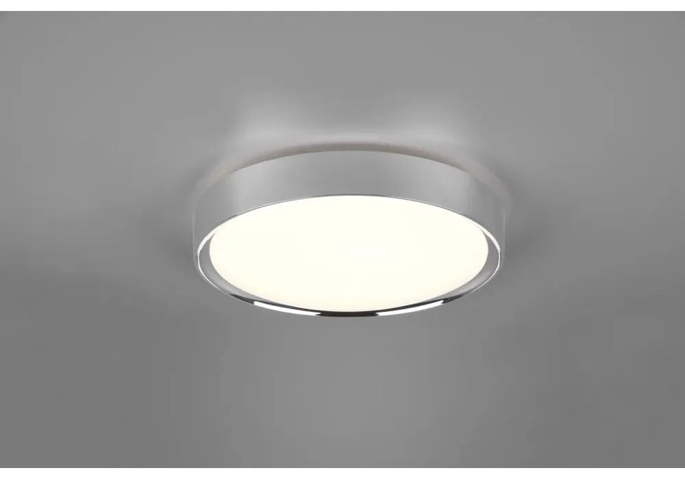 LED осветително тяло за таван в лъскаво-сребрист цвят ø 33 cm Clarimo - Trio