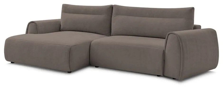 Кафяв ъглов диван Aden – Bobochic Paris