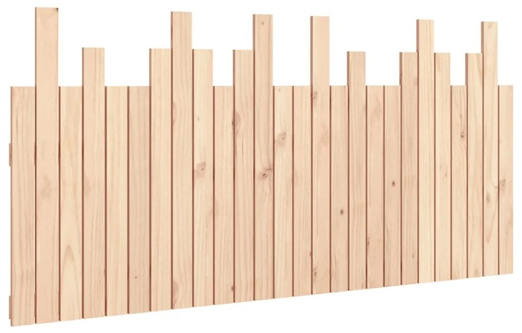 824808 vidaXL Стенна табла за спалня, 166x3x80 см, борово дърво масив