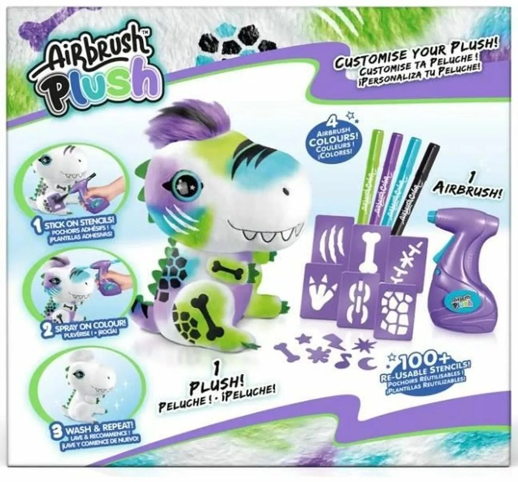 Занаятчийска игра Canal Toys Airbrush Plush Индивидуално