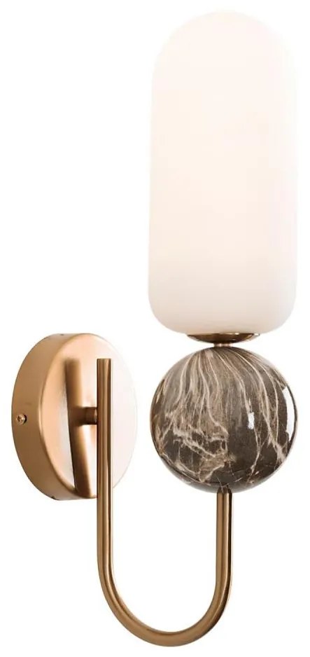 MAXLIGHT W0380 - Аплик ROMA 1xG9/12W/230V златист