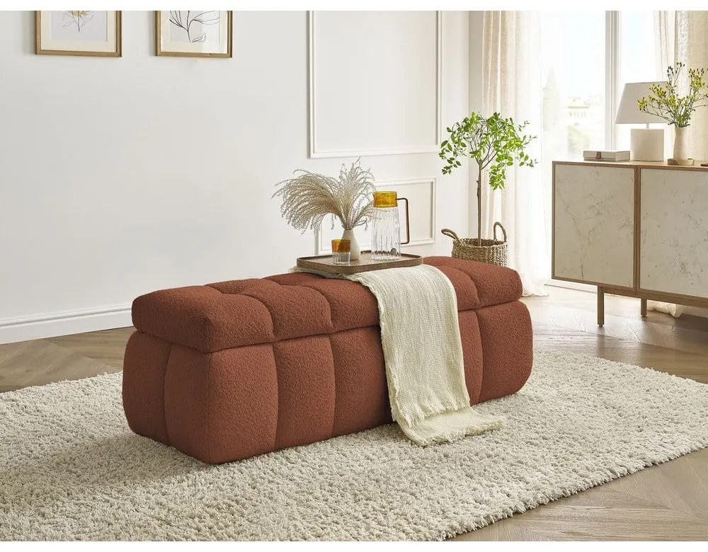 Пейка от букле в тухлен цвят Mont Blanc – Bobochic Paris