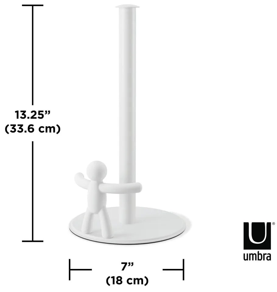 Стоманена поставка за кухненски кърпи ø 19 cm Buddy - Umbra