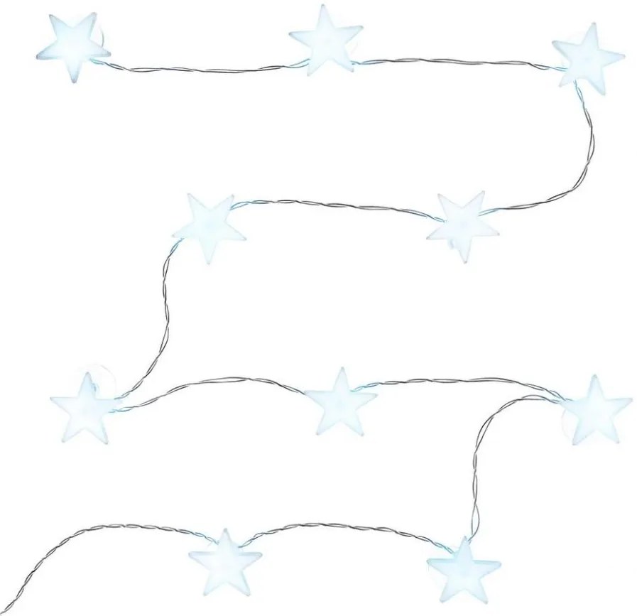 Retlux - LED декоративна верига с вендузи 10xLED/2xAA 1,8м студена бяла