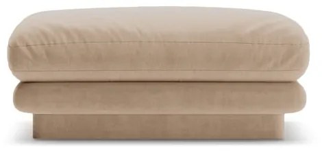 Бежова кадифена табуретка Torino – Micadoni