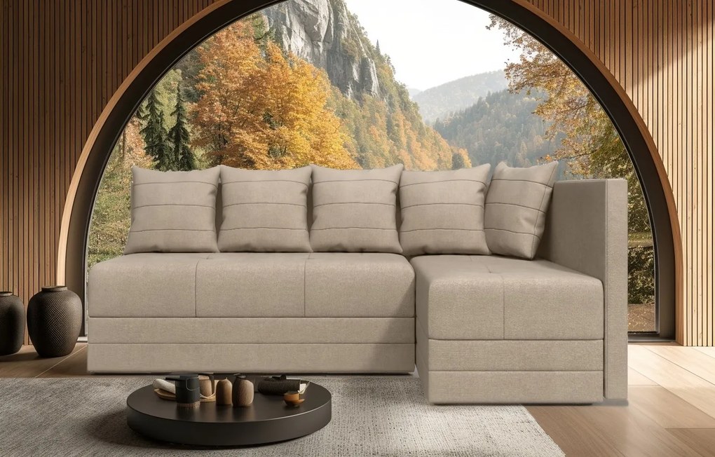 Разтегателен ъглов диван Алора