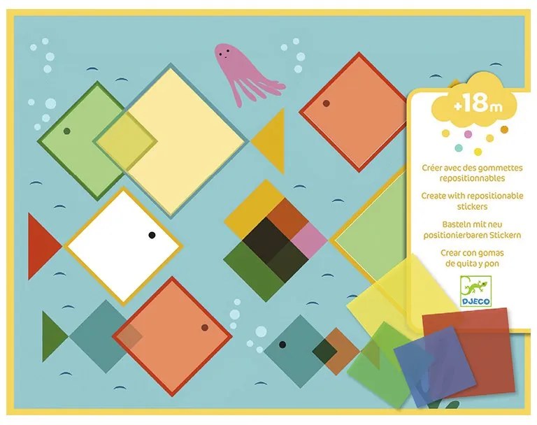 Djeco - Колажи за най-малките Magic Squares