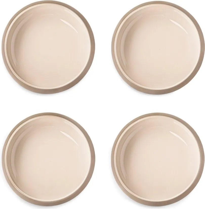 Бежови глинени купички в комплект 4 бр. 600 ml Terra Luma – Bonami Selection