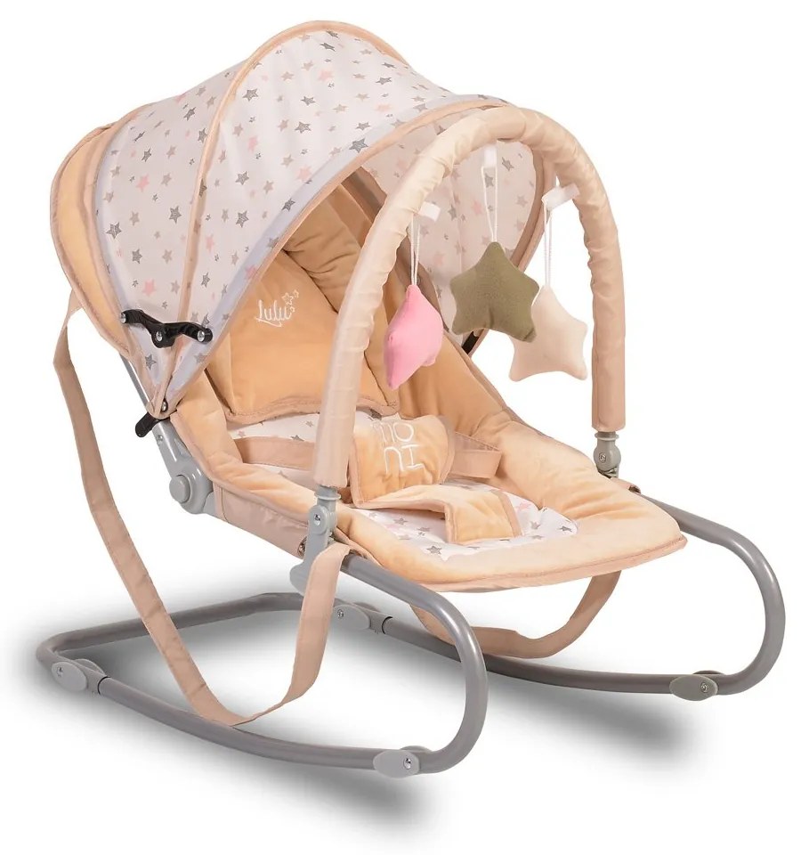 Moni  -  Детски шезлонг Lulu бежов