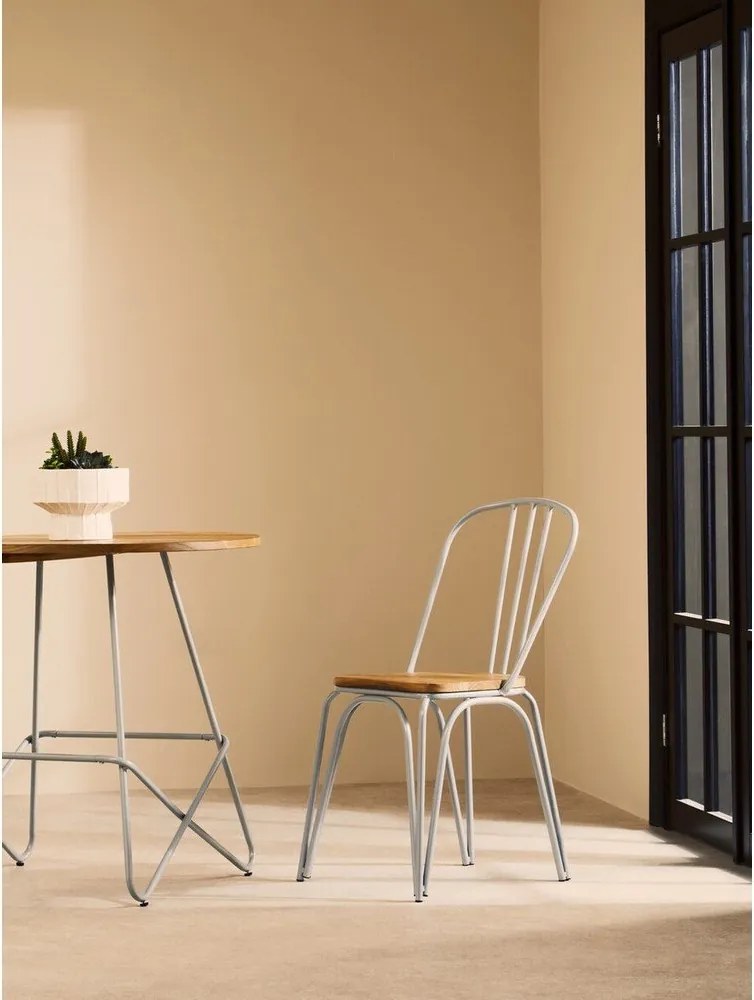 Кръгла трапезна маса от масивен бряст ø 80 cm District – Premier Housewares
