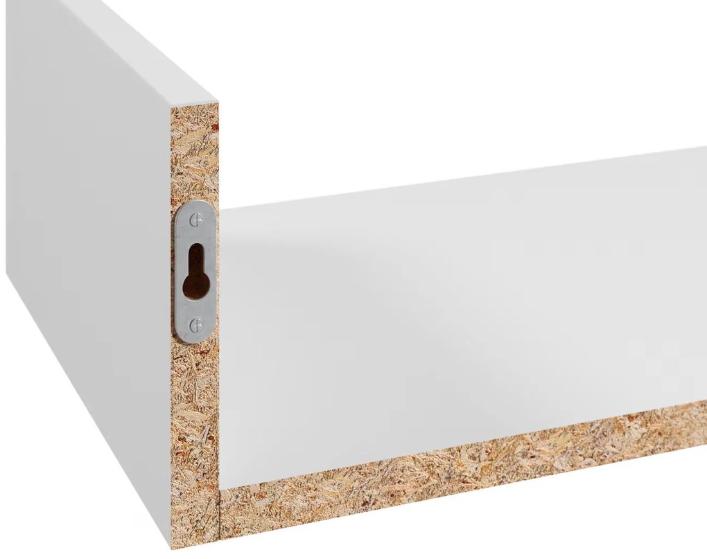 Рафтове Zento - Бял - Дължина: 80 см