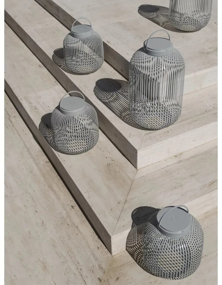 LED преносимо затъмняващо се външно осветително тяло с USB ø 31 cm Lito Led – Blomus