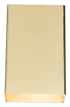 Модерна стенна лампа златиста 2 светлини - Otan S