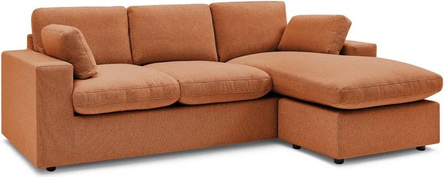 Оранжев ъглов диван Belair – Bobochic Paris