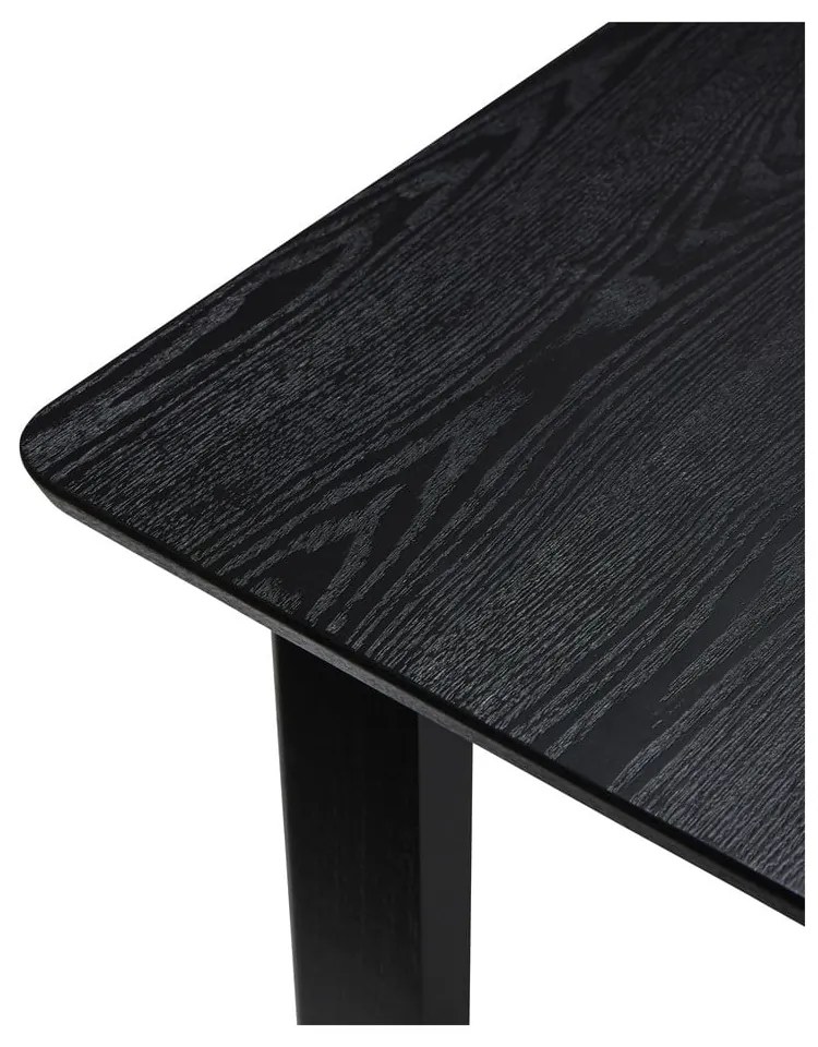 Черна трапезна маса 95x195 cm Dapper – Hübsch