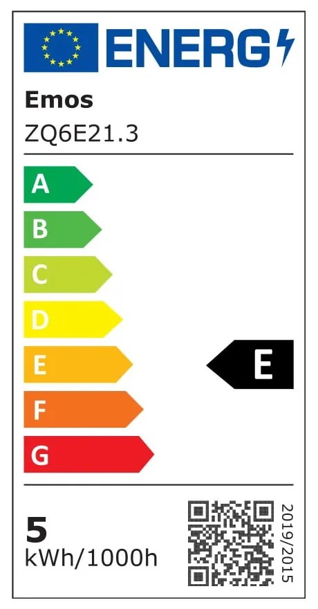 Топли бели LED крушки в комплект от 3 бр. E27, 4 W – EMOS