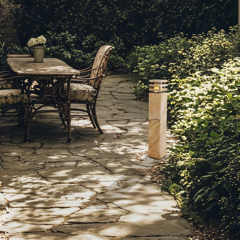 Модерна външна подова лампа пясъчник 70 см - Grumpy