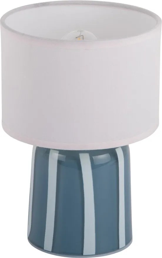 Синя метална LED настолна лампа (височина 20 cm) Verano LED – Leitmotiv