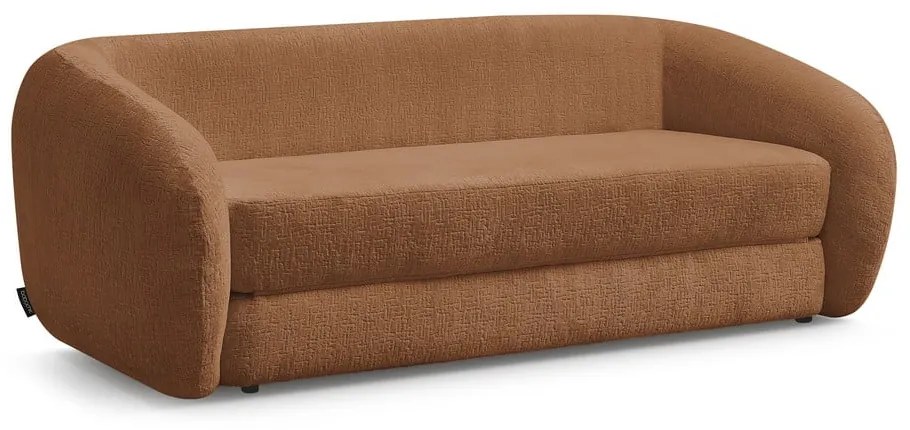 Шенилов сгъваем диван в тухлен цвят 228 cm Neyo – Bobochic Paris