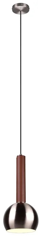 Сиво висящо осветително тяло ø 20 cm Ciliana – CINQUE