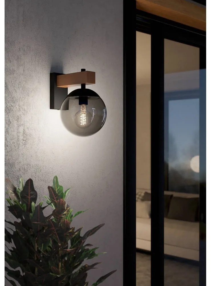 Стенно външно осветително тяло (височина 29 cm) BUFALATA – EGLO