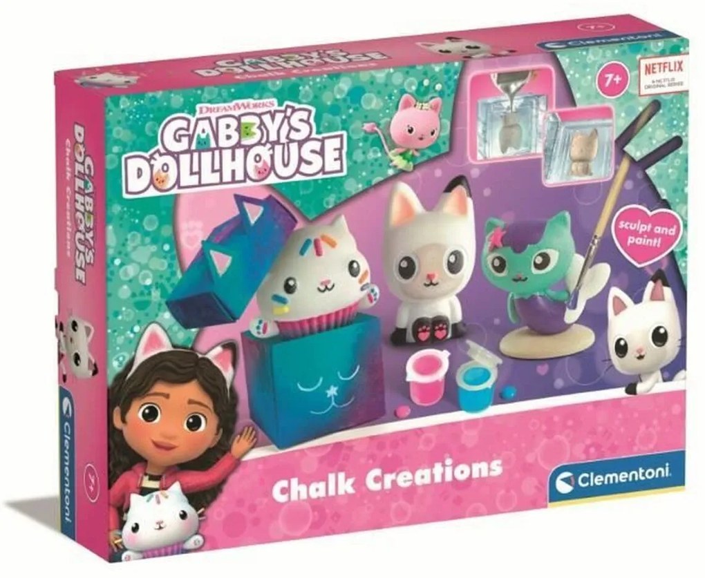 Игра Clementoni Gabby´s Dollhouse Chalk Creation