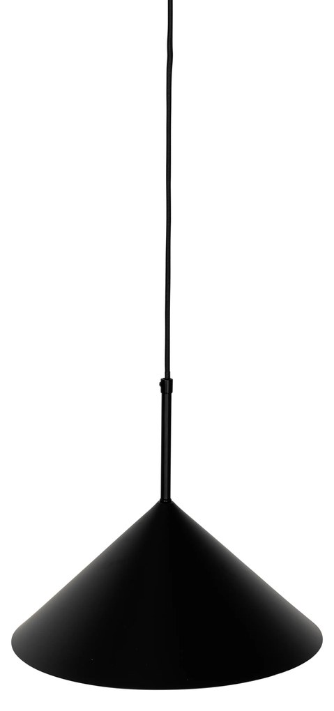 Дизайнерски висящ аплик черен - Triangolo