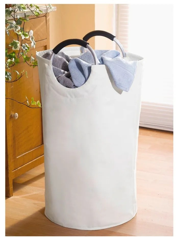 Бяло текстилно кошче за боклук за рециклиране 69 l Jumbo – Wenko