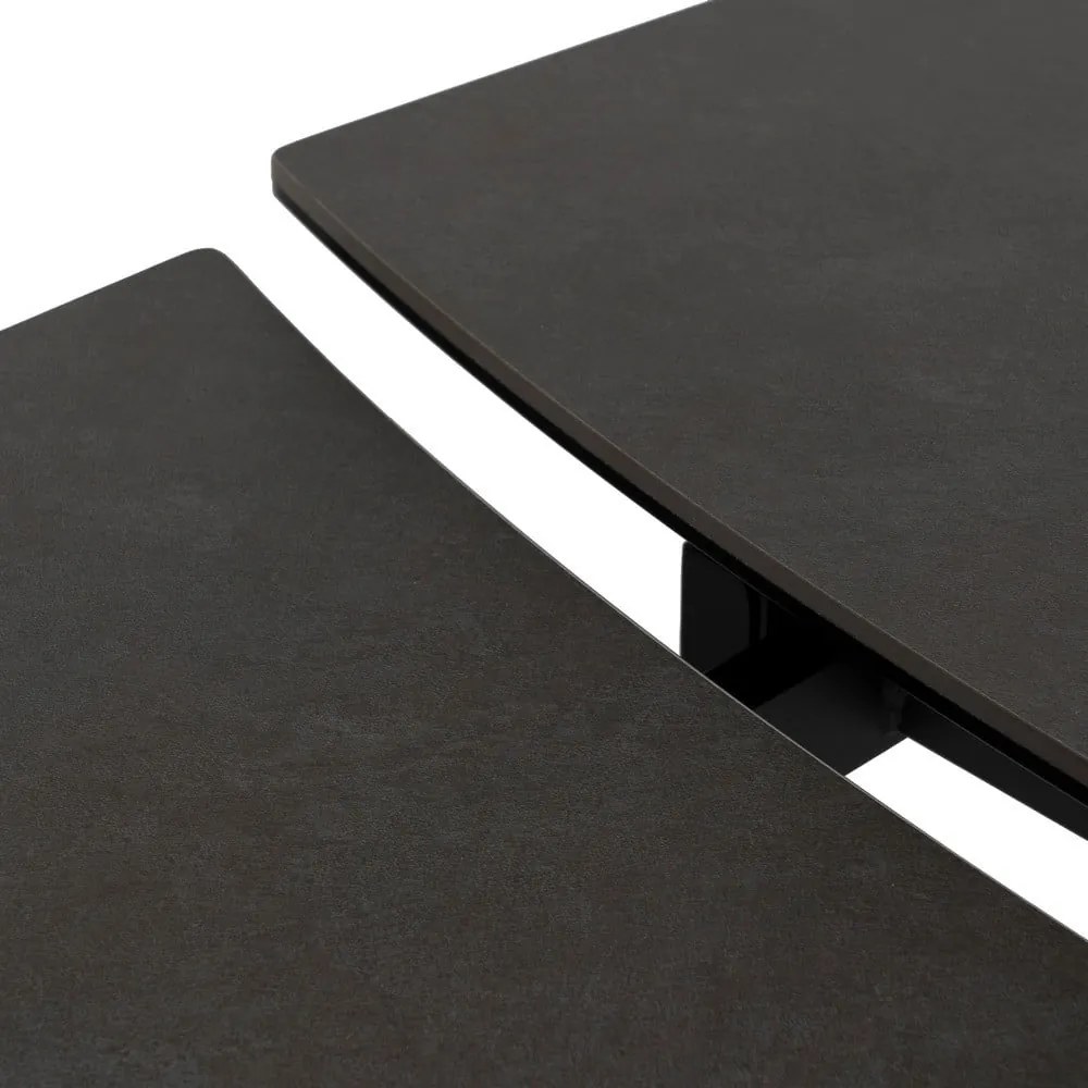 Сгъваема трапезна маса с допълнителна плоча 90x180 cm Rocía – Ixia