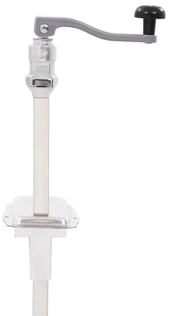 Отварачка за консерви, сребриста, 70 см, алуминий и инокс