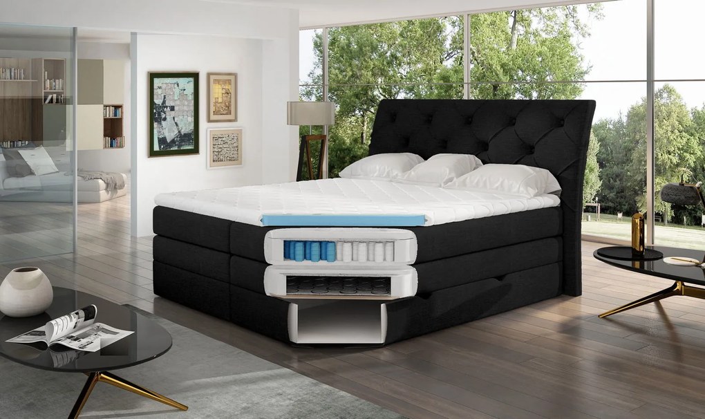 Тапицирано легло Lorane-Mauro-140 x 200