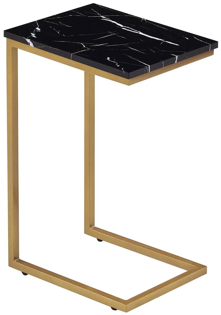 Помощна масичка Willow-черно