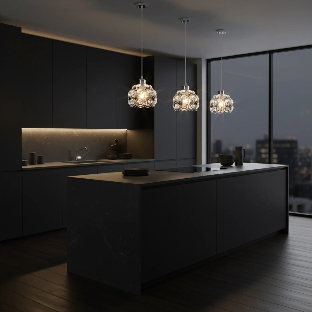 КРИСТАЛЕН ПОЛИЛЕЙ Loft Silver APP207