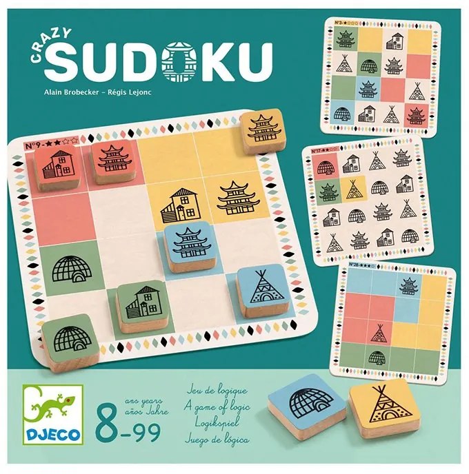 Djeco - Игра Crazy sudoku DJ08488