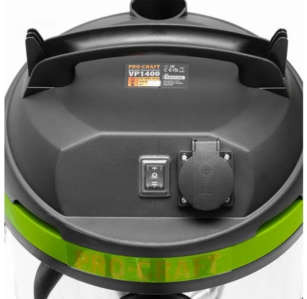 Индустриална прахосмукачка 30L VP1400