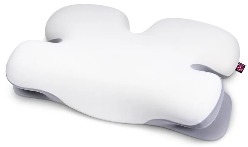 CONNECT IT CFH-6030-WH - Анатомична възглавница Virgo бяла/сива