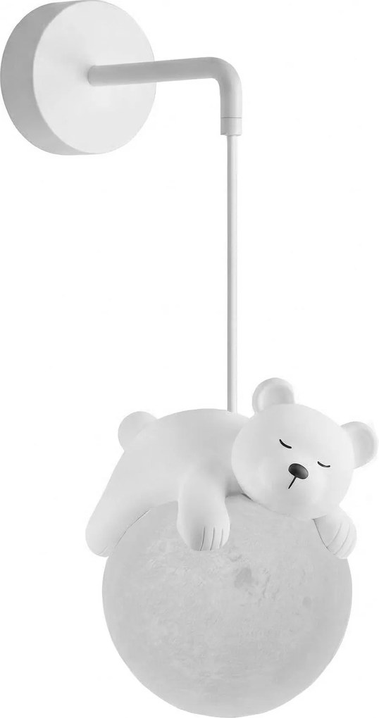 СТЕННА ЛАМПА АПЛИК WHITE BEAR G161-1W