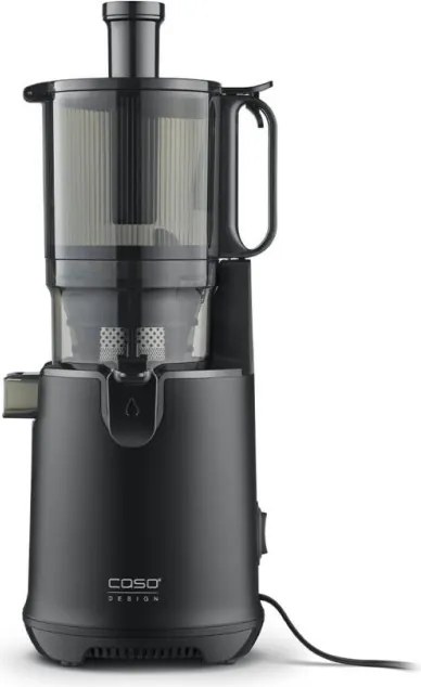Бавна сокоизтисквачка Caso Juice Fit Pro, 250W, 1 л, 40 об/мин, Safety Stop, Тиха работа, Черен мат